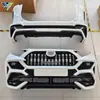 Adecuado para modelos 18-23 de Rav4, Piezas de Coche, Kit de Modificación de Carrocería Grande Khann, Kit de Actualización de Parachoques Delantero y Trasero