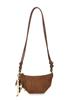 Bolso de Dim Sum de Diseño de Nicho de Moda 2026 Nuevo Bolso Cruzado de Textura Mate Retro Bolso de Hombro para Mujer Bolso Croissant