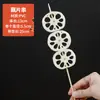 Modelo Barbacoa Alitas de Pollo Olla Caliente Brochetas de Barbacoa Comida Falsa Decoración Sensorial Decoración de Comida Atrezo Brochetas a la Parrilla