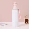 Botella Pequeña Nueva Creativa con Forma de Bola de Bolos, Termo Desmontable de Acero Inoxidable 304, Botella de Agua Deportiva Portátil para Exteriores