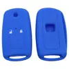 Adequado para Capa de Chave Acura Honda Civic Accord Controle Remoto de 2 Botões Chave Dobrável de Carro Capa Protetora de Silicone Macio