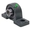 Rolamento de esferas externo UCP204 com mancal, mancal de pedestal vertical, de alta velocidade e resistente ao desgaste, usado como rolamento de suporte para equipamentos mecânicos