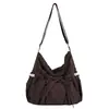 Bolsas Femininas Novas Outono/Inverno 2026 Bolsas de Ombro Casuais Retrô Bolsas Dumpling Design de Nicho Bolsas Transversais da Moda