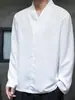 Camiseta casual de manga larga holgada con cuello en V, talla grande, Hanfu estilo chino, top de jacquard para primavera/otoño, colección 2026, talla grande