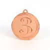 Medalhas de Metal Personalizadas para Competições Esportivas, Placas Douradas, Prateadas e de Bronze, Pequenas Medalhas Comemorativas para Corridas de Maratona Feitas Sob Medida em Estoque