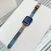 Adecuado para Correa de Reloj Apple S12S98765Se Color Arcoíris Dopamina Pequeña para Mujer Correa de Muñeca para Principiantes