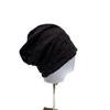 Chapéu Baotou Fino Preto Versátil Estilo Japonês Feminino Primavera e Outono ins Tricotado Popular na Internet Chapéu de Ladrilhos Empilhados Maré Verão