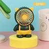 Ventilador Mini de Mesa Desenho Animado Atividades Promocionais Estudantis Crianças Pequenos Presentes Impressão Promoção de Verão Presente Dia das Crianças