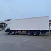 Suministro de Comercio Exterior de Camiones de Carga Tipo Caja Howo 8x4 para África y Asia Central, Camiones de Carga Tipo Contenedor Howo 8x4 de 12 Ruedas