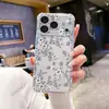 La funda fina transparente para teléfono Apple 17 Pro más vendida de Amazon con diseño floral simple, funda suave de TPU anticaída para iPhone 13