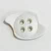 Botones de Resina de Cuatro Agujeros, Botones Coloridos, Nuevos Accesorios para Ropa con Forma de Dibujos Animados 15G-24C-1P-8, Disponibles en Múltiples Colores