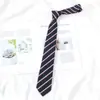 Estilo Universitario JK Japonés Corbata Perezosa Sin Nudo Corbata de Camisa Temporada de Graduación para Mujer vino tinto Traje de Saimen Traje de Licenciatura Corbata de Moño Mujer