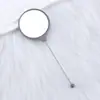 Nuevo Espejo Pequeño de Cuentas DIY, Espejo Mini Portátil de Alta Definición Colorido y Lindo, Espejo de Mano, Al por Mayor en Stock