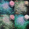 4 Colores Celebridad de Internet Explosiones Venta Caliente Color de Ensueño Hexágono Irregular Lentejuelas Mezcladas con Polvo Brillante Uñas Arte Maquillaje Gel Gotas