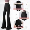 Suministro Exclusivo Transfronterizo de Pantalones de Campana Amplios de Longitud Extendida, de Cintura Alta, Pantalones Casuales Adelgazantes, Pantalones Largos de Pierna Ancha con Efecto de Caída, Estilo Nuevo