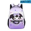 Mochila Escolar Animada de Dibujos Animados 3D Nueva Estampada Alrededor de Sanrio Kuromi Kuromi Alrededor de Estudiantes de Primaria