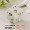 Dado Sintético Luminoso Azul Pedra Preciosa Dado Poliedro Número Gravado Jogo de RPG Dnd Conjunto de Sete Peças Z01
