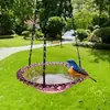 Alimentador de pájaros para jardín de balcón al aire libre más vendido transfronterizo, bebedero para pájaros colgante, decoración de patio, bebedero creativo, estilo colgante