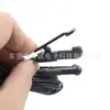 Cabo de Clipe de Orelha Condutivo de Silicone Áudio de 2.5 Polos para Microcorrente, Adequado para Agulhas de Eletrodo 2.0, Acessórios para Instrumentos de Sono