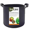 Atacado de fábrica não tecido espesso durável feltro balde de plantio suprimentos de jardinagem flores sacos de plantio verdes