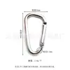 Mayorista del Fabricante No. 5 Mosquetones en Forma de D, Hebilla para Bolsa, Gancho para Botella de Agua, Clip para Botella de Agua, Clip para Mochila, Hebilla, Múltiples Especificaciones