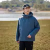 Chaqueta Exterior con Capucha Delgada de Primavera y Otoño Logo Personalizado Estilo Montaña Resistente al Viento Impermeable Transpirable Chaqueta de Montañismo