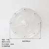 Plataforma Giratoria Transparente Acrílica Base Giratoria de 360 Grados Soporte de Exhibición para Joyería, Pasteles, Tocadiscos Pequeño Modificación de Caja de Galletas