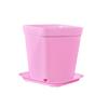 Vasos Quadrados Mini, Vasos Pequenos Coloridos Espessos para Flores, Vasos para Suculentas, Vasos Quadrados Pequenos de Plástico Preto, Vasos para Mudas, Atacado do Fabricante
