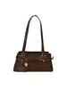 Bolso de hombro de gamuza con estampado de leopardo 2026, retro y elegante, versátil para el trabajo, y se puede llevar como bolso de mano o bolso Boston