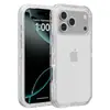 Aplicable Transfronterizo Funda para Teléfono Móvil Transparente a Prueba de Tres Elementos iPhone17Pm Cubierta Protectora Tres en Uno Anticaídas Apple 17/16/15