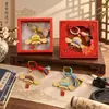 Nuevo Adorno colgante de brocado para llave de canción accesorio para coche bolsa colgante pequeño sombrero Zhuangyuan Gaokao regalo pequeño de la suerte