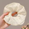 Goma para el pelo dulce floral estilo bosque para mujer, coleta suave y de alta gama estilo coreano, cuerda grande para el pelo, accesorio para el pelo de Ins, accesorio para la cabeza