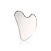 Tabla de raspado de acero inoxidable masaje universal facial guasha metal acero inoxidable 304 tabla de raspado fabricante en stock