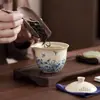 Regalos Empresariales, Juegos de Té de Viaje, Tazas Rápidas, Juegos Pequeños Portátiles, Juegos de Kung Fu de Alta Gama para Exteriores, Souvenirs de Team Building para Empresas