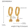Brincos Pingente Coroa de Cubo de Açúcar Zircônia Personalidade Geométrica Europeia e Americana Aço Inoxidável Levemente Luxuoso Brincos com Franja