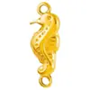 Acero Inoxidable 304 Colgante de Caballito de Mar Accesorios Estilo Marino Accesorios de Verano Cadena para Clavícula Pulsera Joyería DIY En Stock