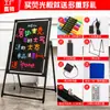 Pizarra luminosa led tablero de publicidad tablero de exhibición tablero fluorescente puesto de carga de tienda uso luces de mercado nocturno escritura a mano