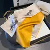 Bufanda de Polka Dots Estilo Francés Cinta de Tinta Estilo Retro Lazo para Bolso Bufanda Decorativa Bufanda Pequeña Larga para el Cabello Bufanda Fina Estrecha Nueva para Mujer