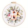 25 Novos Produtos Exportação Bordado DIY Pacote de Material Kit Semi-Acabado Feito à Mão Transfronteiriço Fabricante Amazon Florais Europeus e Americanos