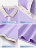 Camisa Polo Casual Esportiva Simples de Cor Sólida com Manga Curta para Homem Cross-Border Fitness Corrida Respirável Secagem Rápida Camiseta para Homem