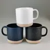 Taza de Cerámica de Color Sesame Glaseado Más Vendida de Amazon Taza de Té para Oficina Taza de Café de Cerámica Pintada a Mano Taza para Leche de Avena