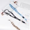 Cordão de crachá para transferência de calor personalizado, cordão de participação, cordão de cor personalizada, cordão de exposição, cordão de representante