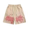 Shorts Deportivos de Espuma con Estampado de Dibujos Animados Retro de Moda Estilo Americano para Hombre, Shorts de Cinco Puntos Rectos Sueltos Estilo Urbano