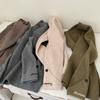 Ropa Suave para Niñas Suéter de Cuello Alto para Niñas 2025 Nueva Versión de Otoño Mejorada Ajustado de Punto Bordado Camisa Base
