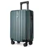 Maleta de Gancho de 20 pulgadas de Aspecto Elegante, Maleta con Ruedas Universales de Gran Capacidad, Estuche con Contraseña Esencial para Viajes Unisex