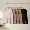 2026 Nuevo Modelo Ropa Interior Térmica de Lana para Mujer para Moldear el Cuerpo, Corte Ajustado, Sin Costuras, para Otoño e Invierno, Mayoreo