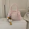 Bolso Bandolera de Estampado de Lunares para Mujer 2026 Verano Nuevo Estilo Coreano Bolso de Mano Bolso Bowling Bolso de Hombro con Personalidad Fresca