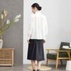 Camisa de Seda Pesada de Amora para Outono Feminina, Gola Alta, Manga Longa Francesa com Bordas Plissadas, Blusa Profissional para o Trabalho