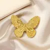 Broche de Mariposa de Aleación de Moda Estilo Coreano Broche de Moda Inspirado en Chanel Broche de Pin de Alta Gama Decoración para Vestido Traje Abrigo