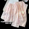 Pijama Infantil Feminino 2026 Novo Algodão Nuvem Manga Longa Primavera e Outono Estilo Fino Doce Estilo Princesa Roupão Infantil